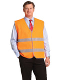 SW44 - Hi-Vis Safety Vest With Reflective Tapes AIW