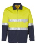 High Visibility Cotton Jacket With 3M Reflective Tapes SW46