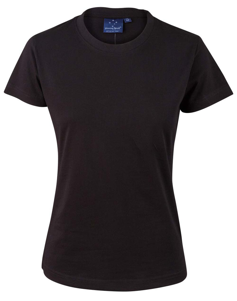 TS38 - Ladies 100% Cotton Semi Fitted Tee Shirt Winning Spirit – Uniforms  Warehouse