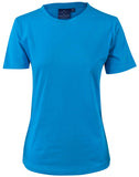 Ladies 100% Cotton Semi Fitted Tee Shirt TS38