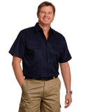 WT01 - Cool-Breeze Cotton Short Sleeve Work Shirt AWS