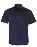 Cool-Breeze Cotton Short Sleeve Work Shirt WT01