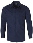 Cool-Breeze Cotton Long Sleeve Work Shirt WT02