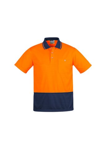 ZH415 - Mens Comfort Back S/S Polo Syzmik