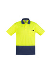 ZH415 - Mens Comfort Back S/S Polo Syzmik